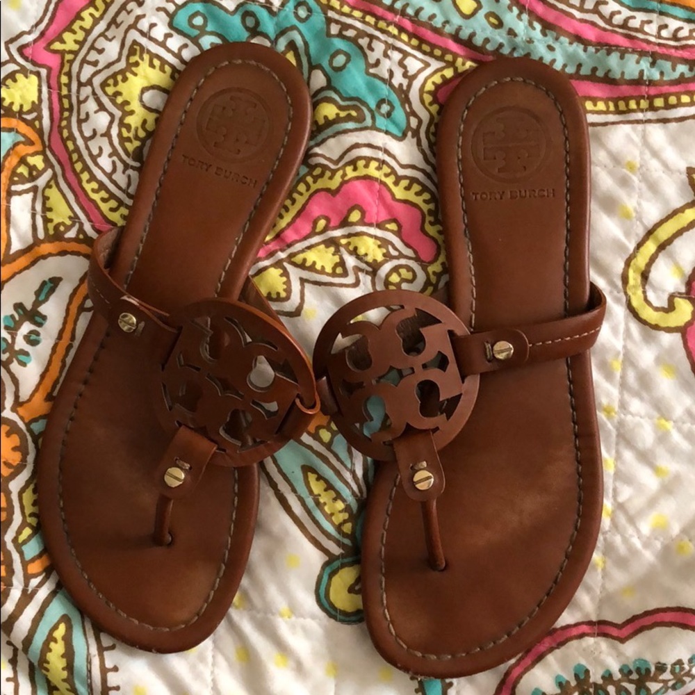 Tory Burch Millers- Vintage Vachetta leather